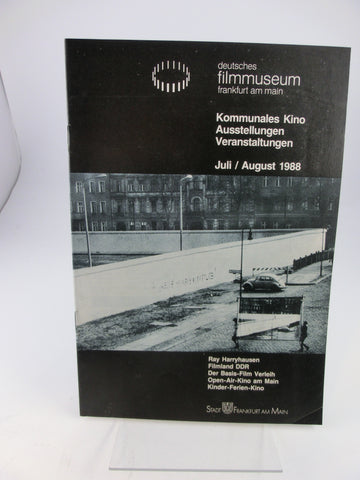 Katalog Juli / August 1988 - Deutsches Filmuseum Frankfurt