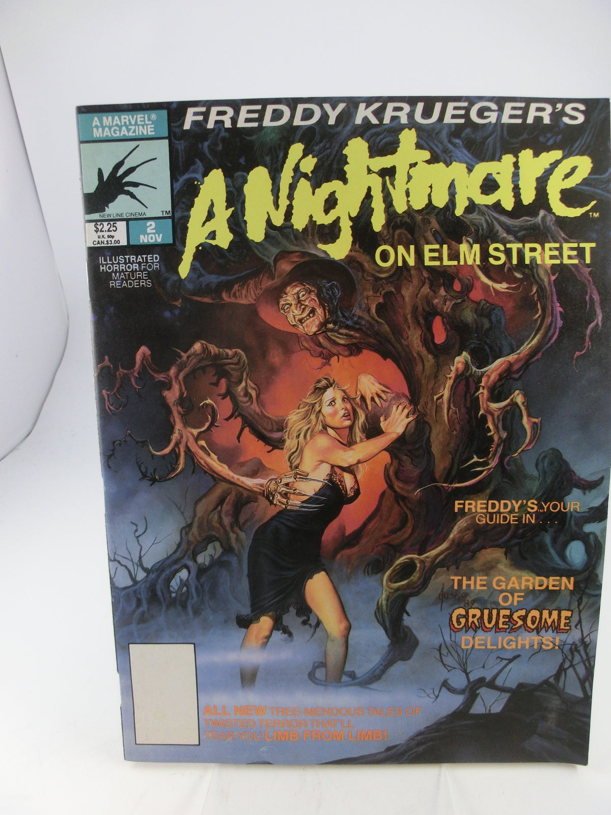 Freddy Kruegers´s A Nightmare on Elm Street , Marvel Magazine 2 Nov.