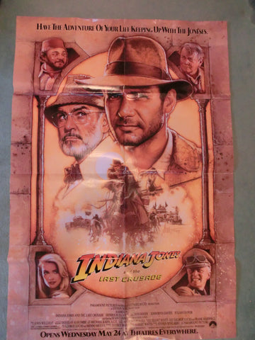 Indiana Jones and the Last Crusade - US Plakat, 100 x 68 cm