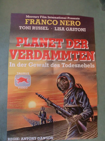 Planet der Verdammten (Raumschiff Alpha) Video Plakat A1