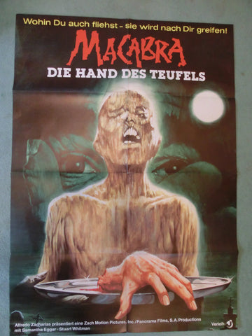 Macabra - Die Hand des Teufels Plakat A1