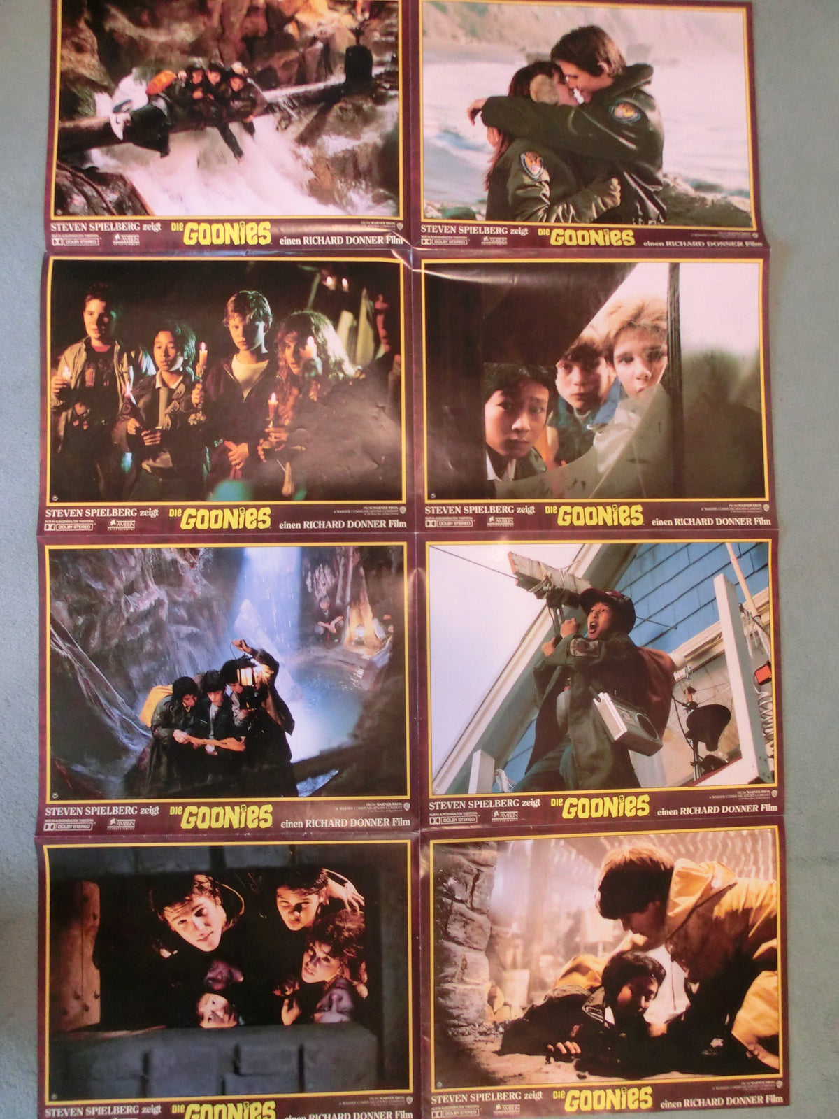 Die Goonies Aushangfotosatz (16 + 4) Lobby Cards