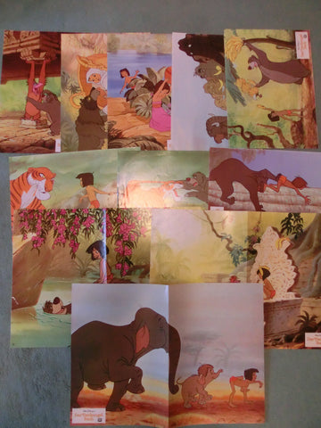 Das Dschungelbuch Aushangfotos WA 1993 (8 + 3) Lobby Cards