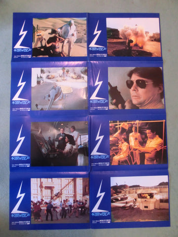 Airwolf 8 Aushangfotos Lobby cards