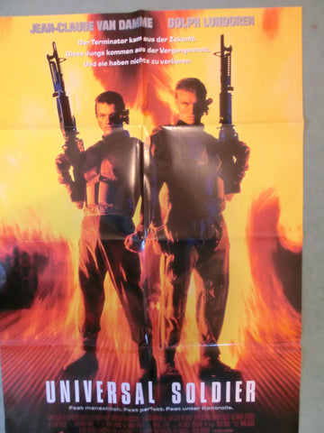 Universal Soldier (Van Damme / Lundgren) A1 Plakat