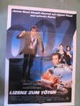 Lizenz zum Töten / Timothy Dalton 007 James Bond A1 Plakat
