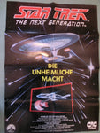 Star Trek TNG Die Unheimliche Macht Video - Plakat