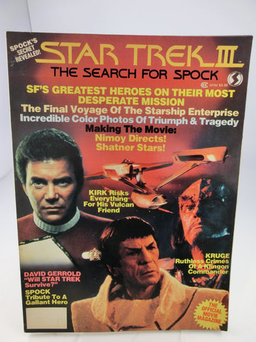 Star Trek III Search for Spock off. Movie Poster Magazine