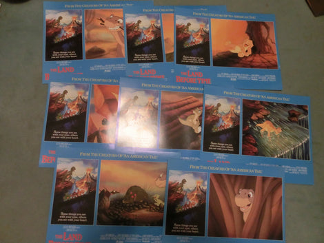 Land before Time US-Aushangfoto-Satz (8) Lobby Cards