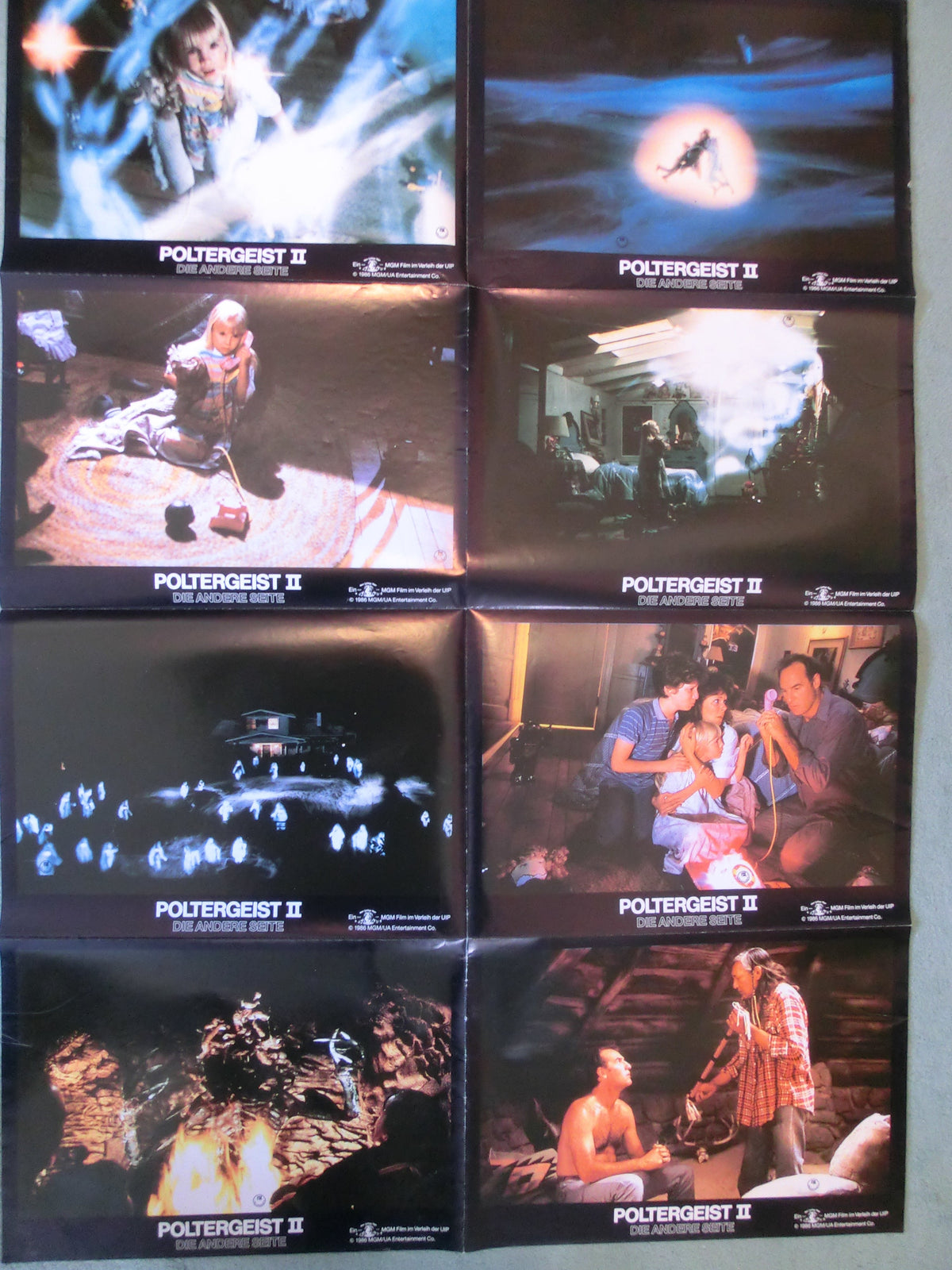 Poltergeist II Die Andere Seite. Aushangfotos (8)  / Lobby Cards