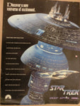 Werbe-Seite aus "Moving Pictures" von 1992 für Deep Space Nine Start