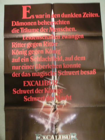 Excalibur Teaser-Plakat A1