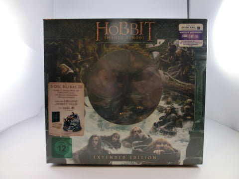 Der Hobbit - Smaugs Einöde - 5 DVD Sammlerbox + Figur Neu!