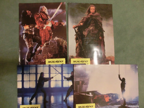 Highlander "Die Großen!"Aushangfotos (4) 42 x 30 cm Lobbycard
