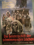 Das Geisterschiff der schwimmenden Leichen Plakat A1
