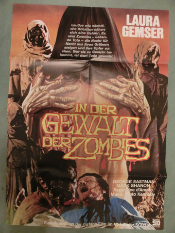 In der Gewalt der Zombies Plakat A1