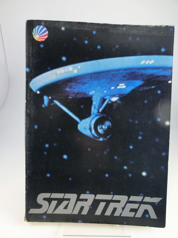 Star Trek SAT 1 Serien-Start von 1993 - Pressemappe mit Dia / Slide