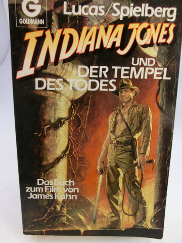 Indiana Jones u.d. Tempel d. Todes - Roman zum Film mit Fotos