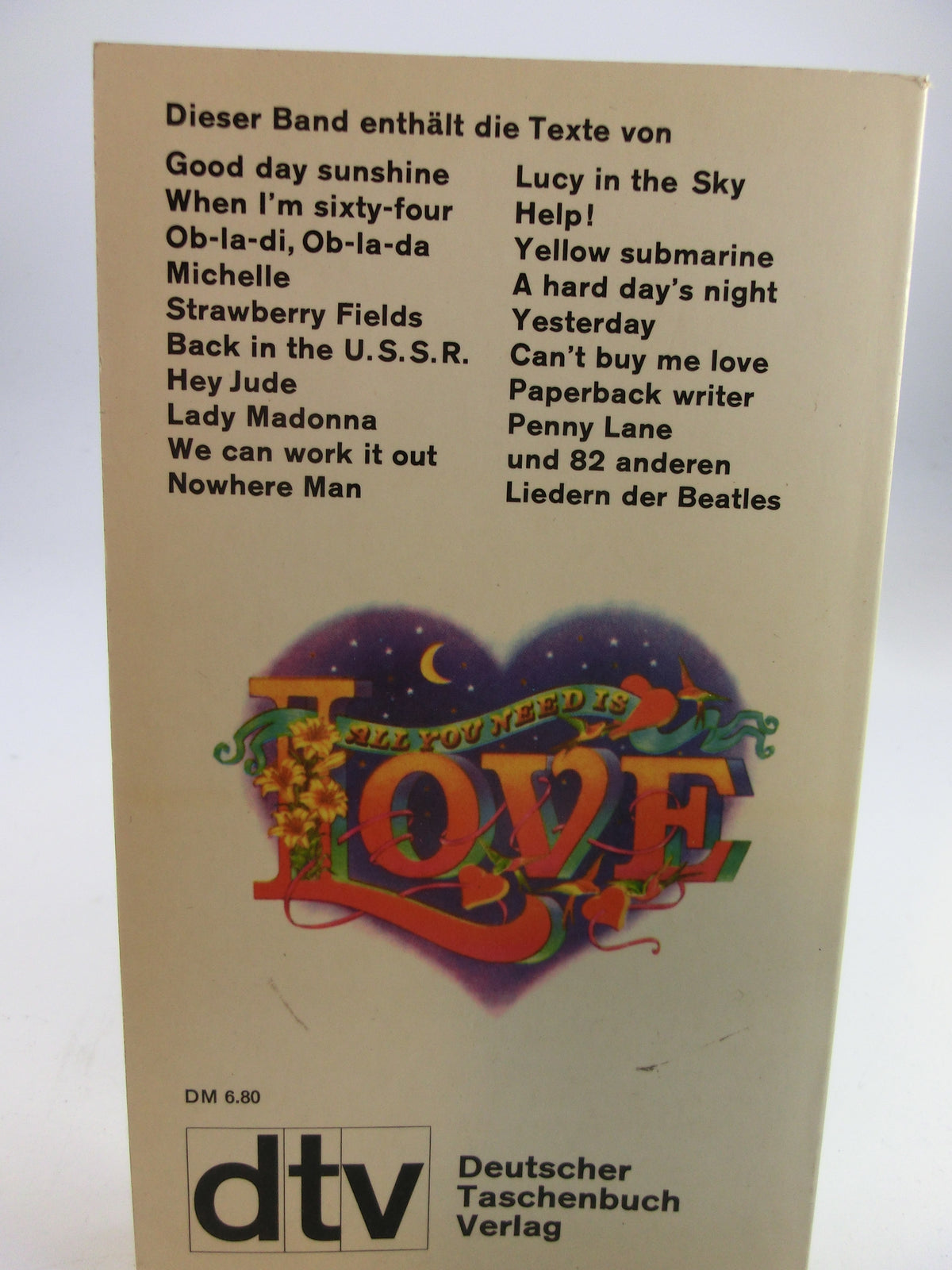 The Beatles Songbook dtv Tb 1981
