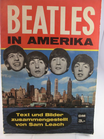 Beatles in Amerika / Sam Leach Neuer Tesslof Vlg 1974