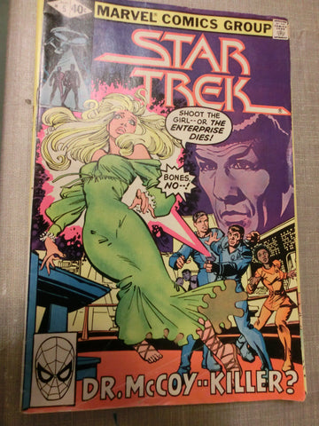 Marvel Star Trek Comic - vol. 1 Nr 5 1980 Dr. McCoy..Killer?