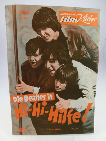 Die Beatles in Hi-Hi-Hilfe! Illustrierter Film Kurier 78