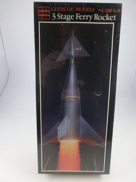 3 Stage Ferry Rocket Glencoe Bausatz 1:288 1993, OvP