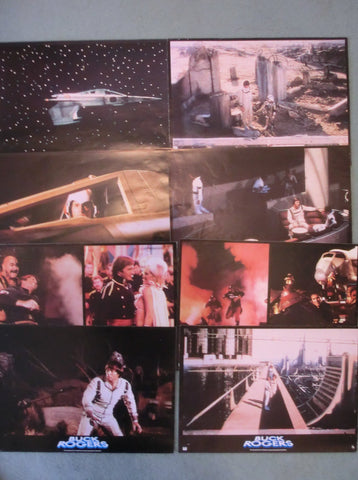 Buck Rogers Aushangfotos (8) , deutsche Lobby Card 1979