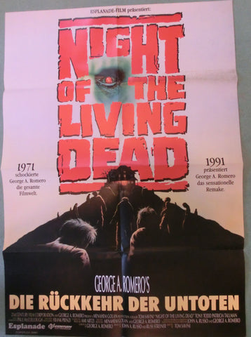 Night of the Living Dead - Rückkehr der Untoten Plakat A1