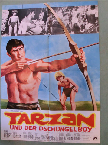 Tarzan und der Dschungelboy Plakat A1
