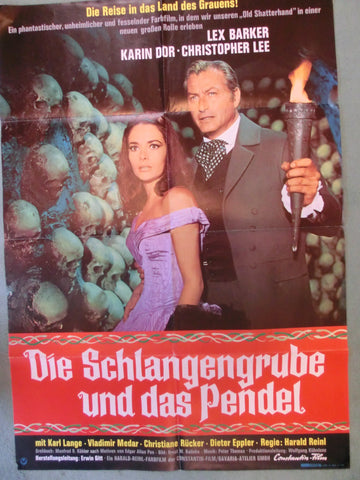 Die Schlangengrube und das Pendel Plakat A1