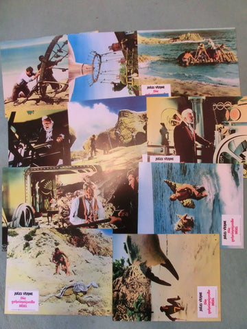 Die geheimnisvolle Insel Aushangfotosatz (12) Lobby Cards