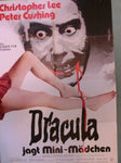 Dracula jagt Mini-Mädchen Plakat A1