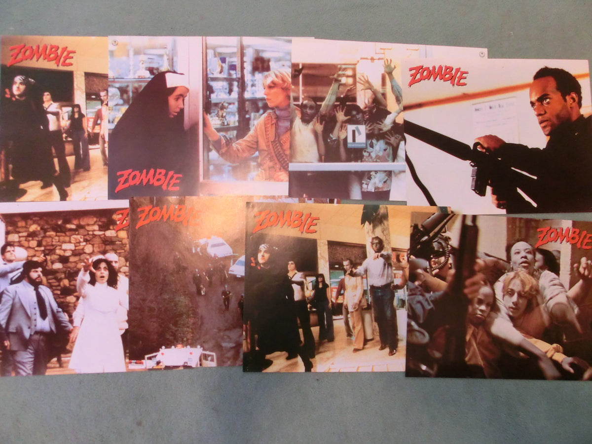 Zombie (Romero) Aushangfotosatz (18) Lobby Cards
