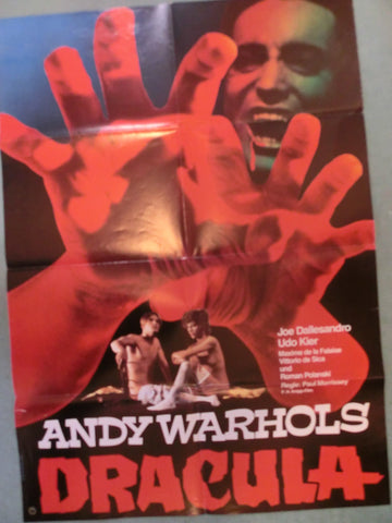 Andy Warholes Dracula Plakat A1