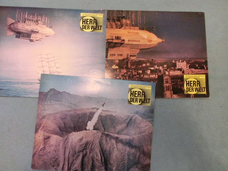 Robur  Herr der Welt 3 Aushangfotos Lobby Card