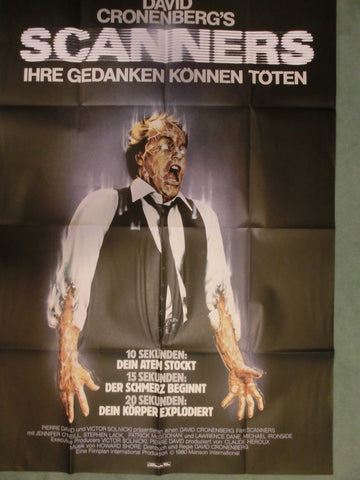 Scanners - Ihre Gedanken können töten  Plakat A0