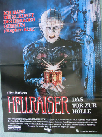 Hellraiser - Das Tor zur Hölle Plakat A1