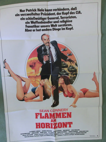 Flammen am Horizont ( Sean Connery ) Plakat A1