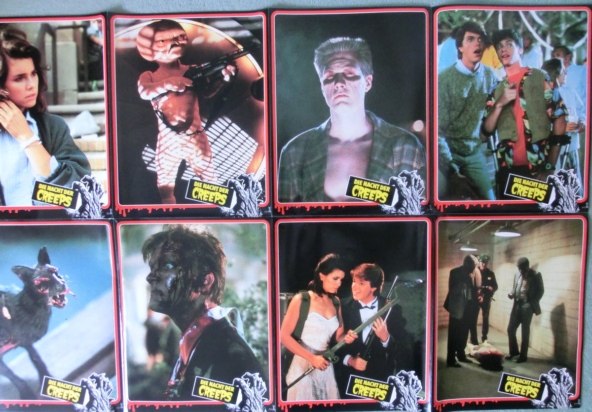 Die Nacht der Creeps 16 Aushangfotos Lobby Card