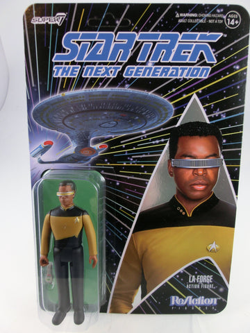 La Forge TNG ReAction Actionfigur 10 cm