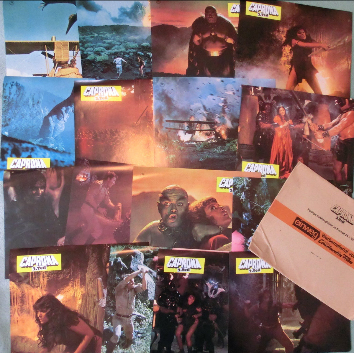 Caprona 2. Teil 16 Aushangfotos Lobby Cards