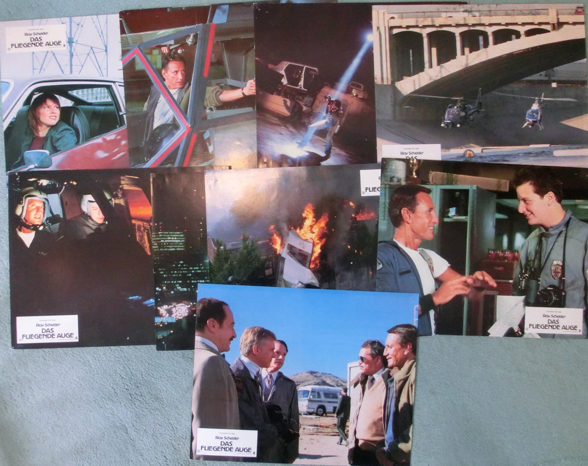 Das Fliegende Auge ( Kinifilm ) 9 Aushangfotos Lobby Cards