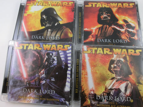 Star Wars Dark Lord 1 - 4 Hörspiel-CDs