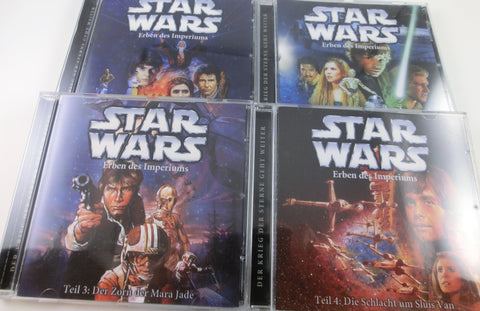 Star Wars Die Erben des Imperiums 1 - 4 Hörspiel-CDs