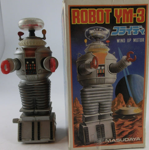 YM-3 (Lost in Space)t 10 cm Aufziehantrieb Masudaya 1985