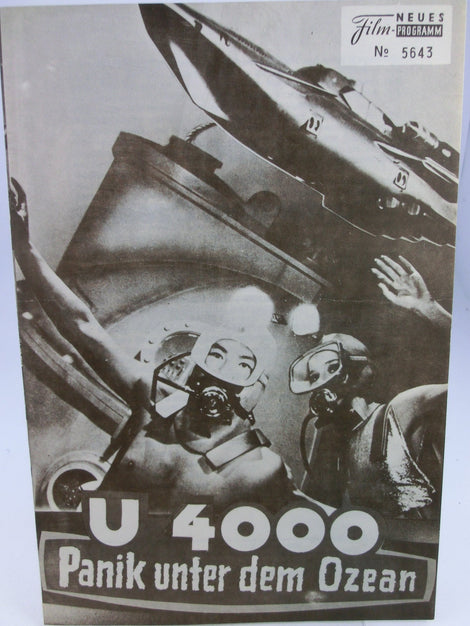 U 4000 Panik unter dem Ozean Neues Film-Programm 5643