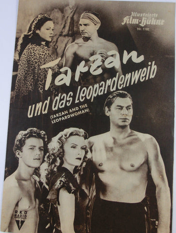 Tarzan und das Leopardenweib Illustr. Film-Bühne 1182
