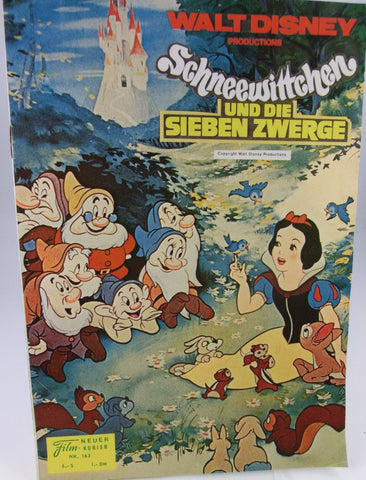 Schneewittchen u.d. sieben Zwerge (Disney) Neuer Film-Kurier 163