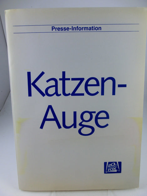 Katzenauge Presseheft mit 8 Fotos
